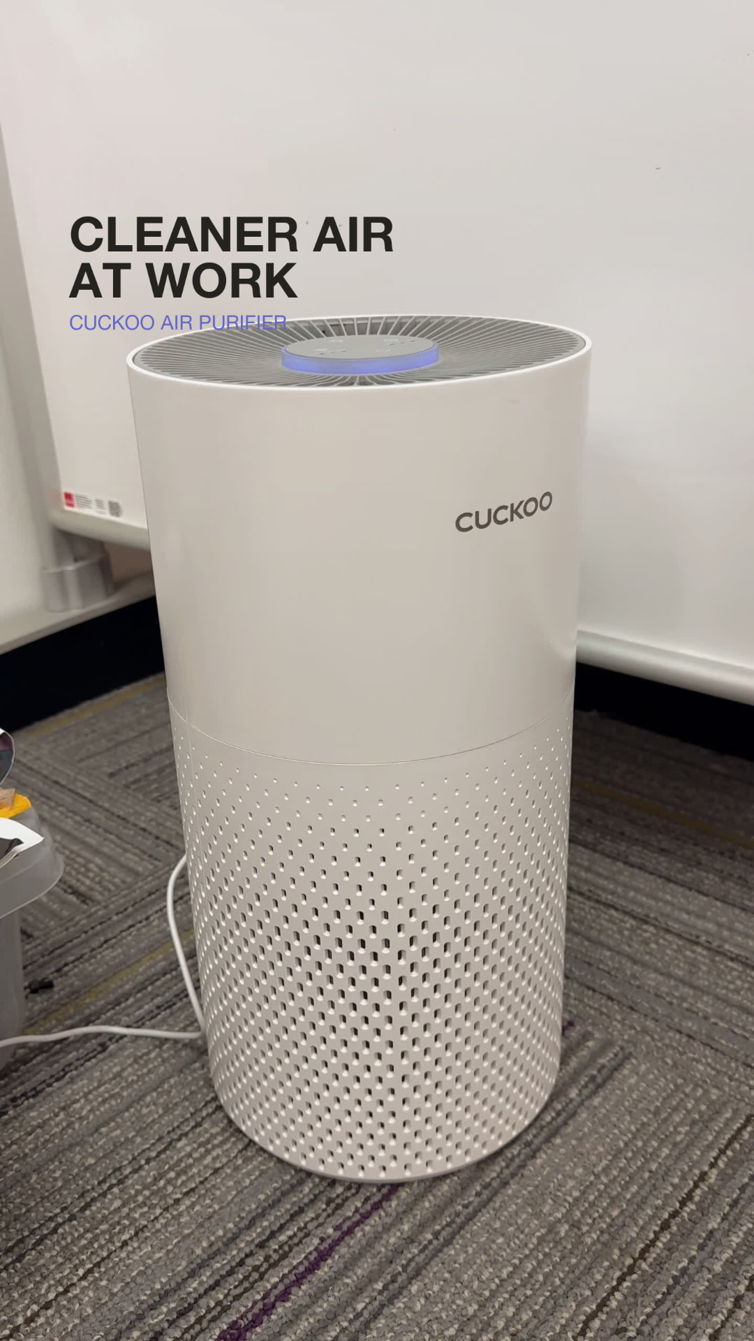 Air Purifier Product Demo